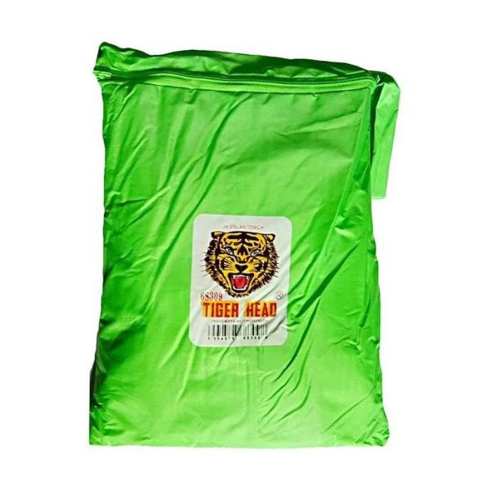 Nikmati Jas Hujan Tiger Head 68309 Hijau & Orange Terbatas