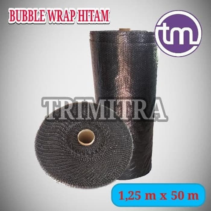 

BUBBLE WRAP HITAM ROLL PLASTIK GELEMBUNG WRAPPING