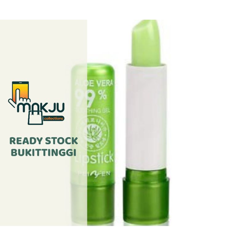 lip balm aloevera tahan lama anti pecah pecah