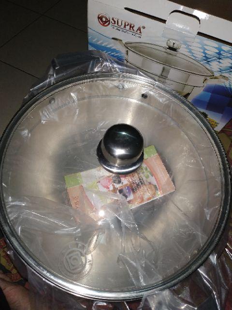 Prasmanan Stainless Warmer Prasmanan Supra Deep Soup Bowl Supra 32cm Wadah Prasmanan Supra