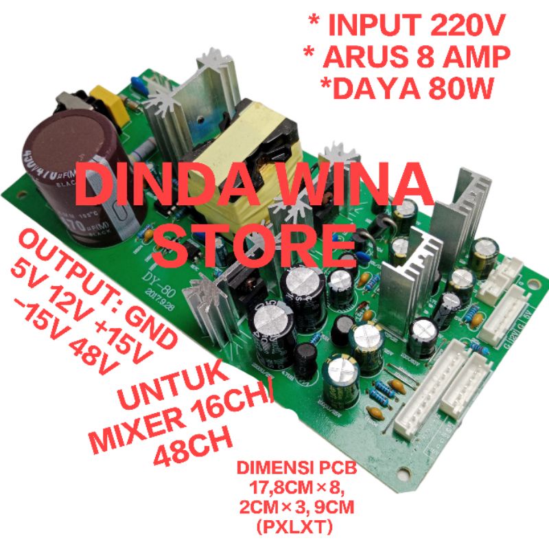 POWER SUPLY REGULATOR AUDIO MIXER UNIVERSAL POWER SUPLY MIXER UNIVERSAL