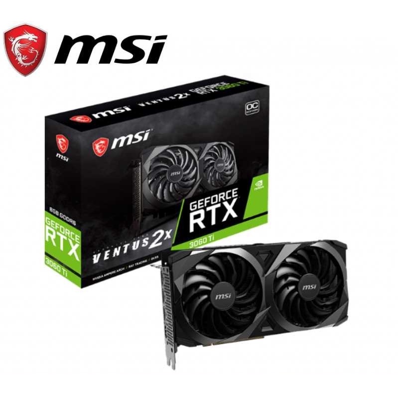 MSI GeForce RTX 3060 TI VENTUS 2X OC 8GB GDDR6