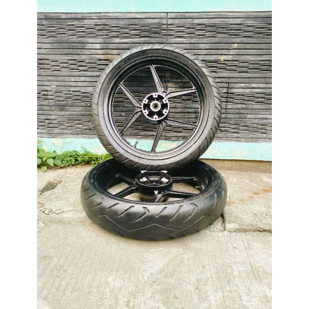 Velg Variasi Chemco PNP for Yamaha Vixion dan Scorpio tapak lebar
