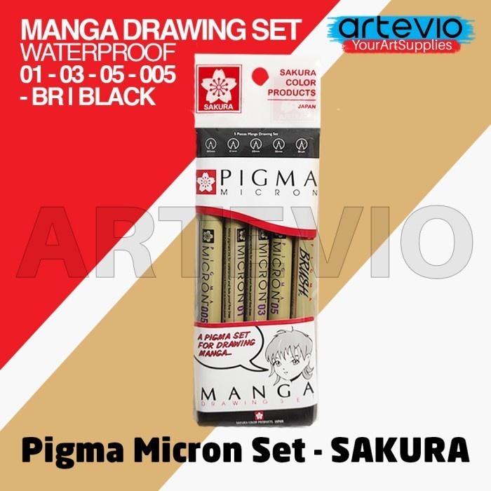 

Pendrawing- Drawing Pen Sakura Pigma Micron Set -Drawing-Pen.