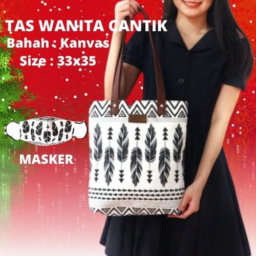 TAS KANVAS SULTAN TOOTBAG WANITA TOTEBAG TAS KULIAH WANITA TOTTE BAG TASTWEELY FURING RESLETING MURA