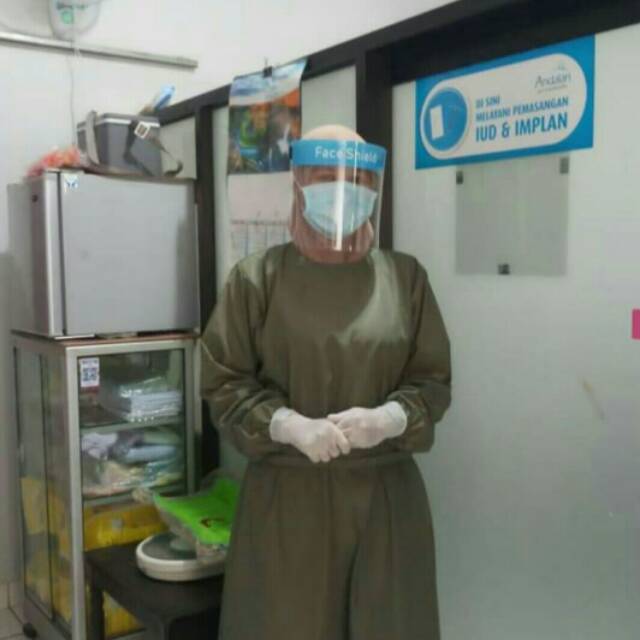 APD Gaun Bedah / Jubah OK / Baju Operasi /Bahan Parasut/ Premiun Surgical Gown