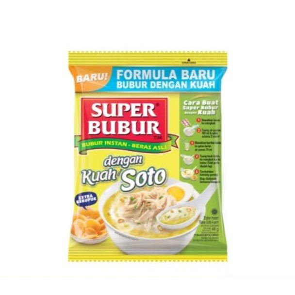 

Super Bubur Kuah Soto 46gr