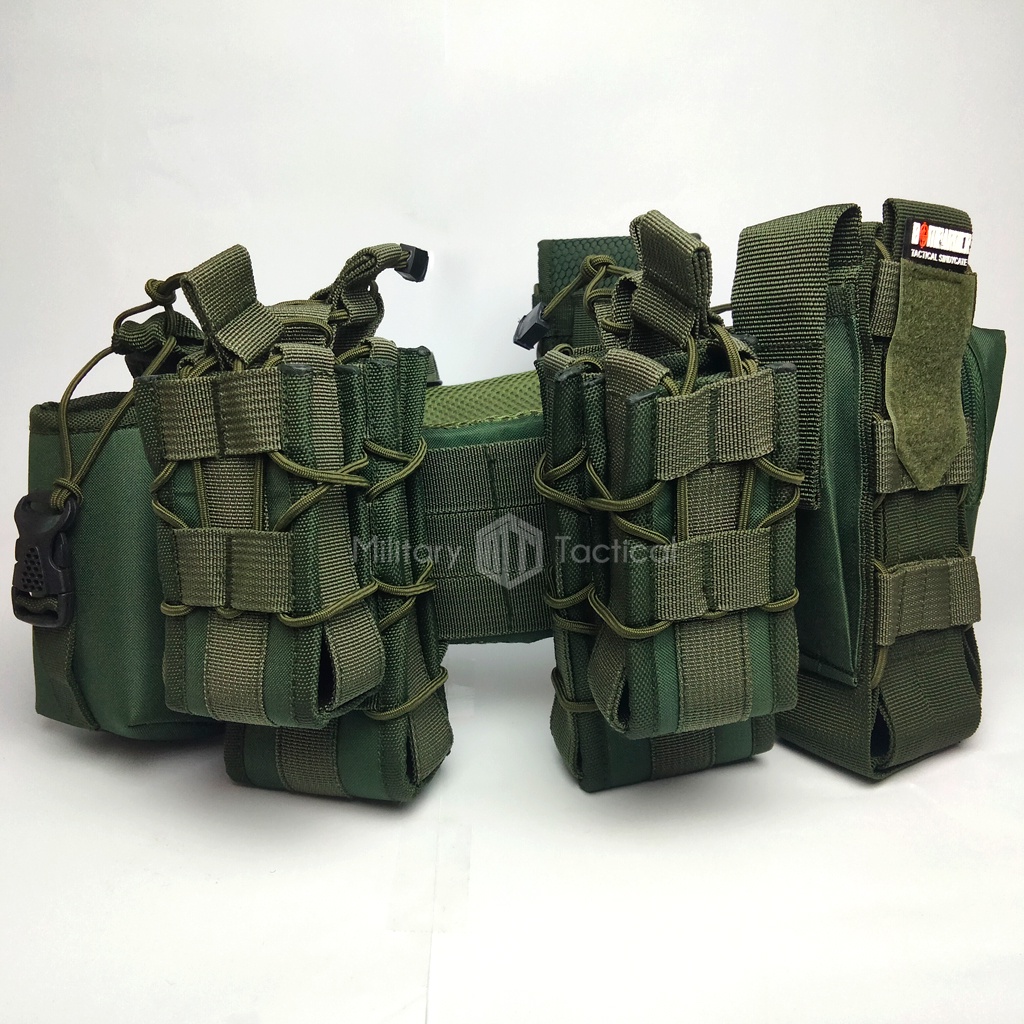 Kopel Set | Kopel Set Tactical | Kopel Set Lengkap | Kopel Set Multifungsi | Kopel Serbu | Warbelt | Kopel Set Hijau