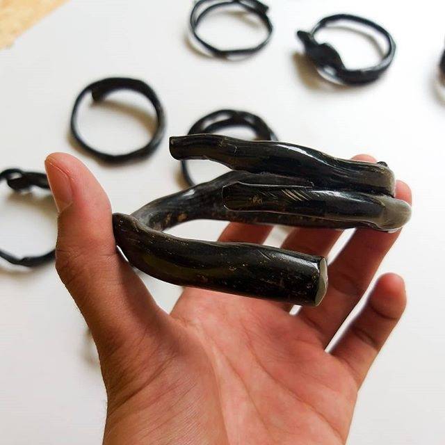 Gelang Akar Bahar Asli - Gelang Akar Bahar Ukuran Besar / Jumbo