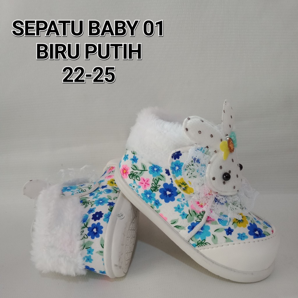 SEPATU BAYI CEWEK LUCU DAN IMUT 22-25