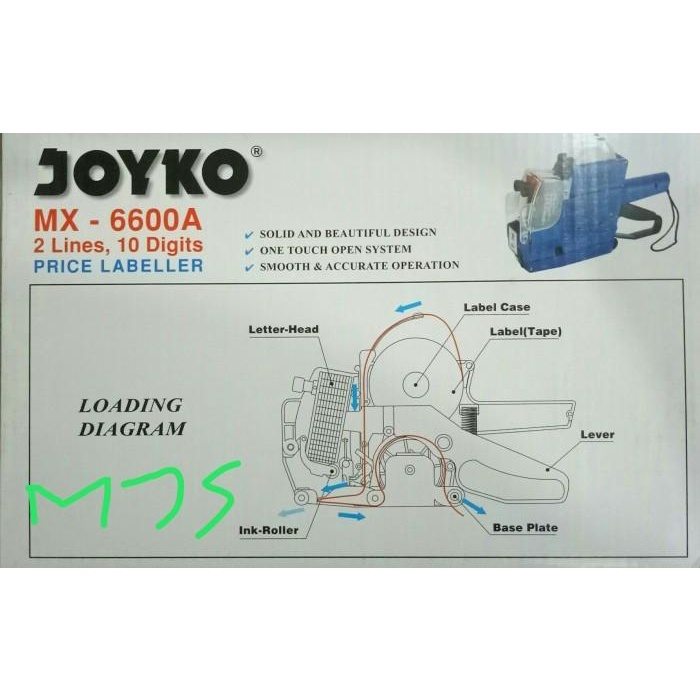 

Mesin Label Harga JOYKO 2 Baris HURUF ANGKA