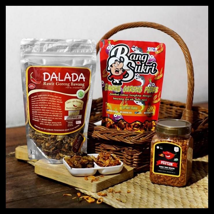 

DISKON TERBATAS !!! PAKET 4PCS BAWANG GORENG PEDAS DALADA TERLARIS