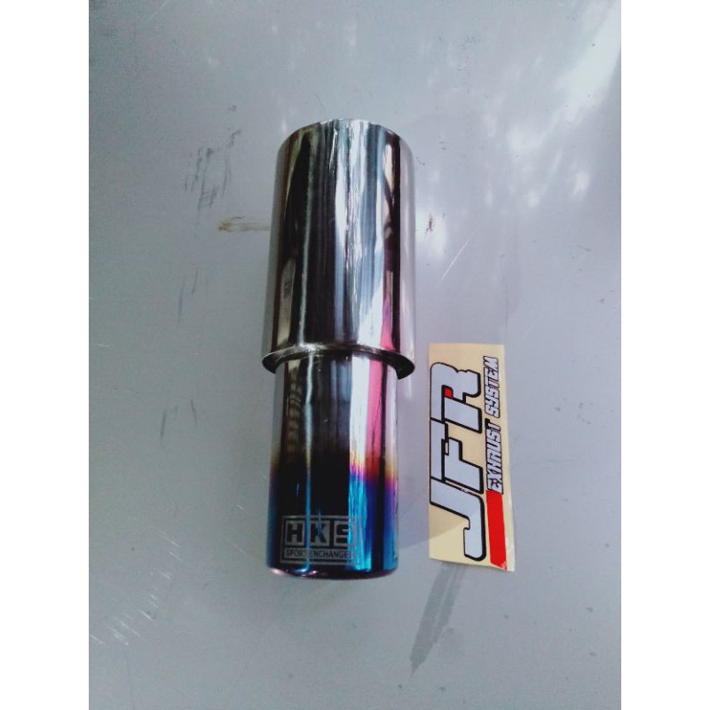 knalpot mobil HKS gronel blue