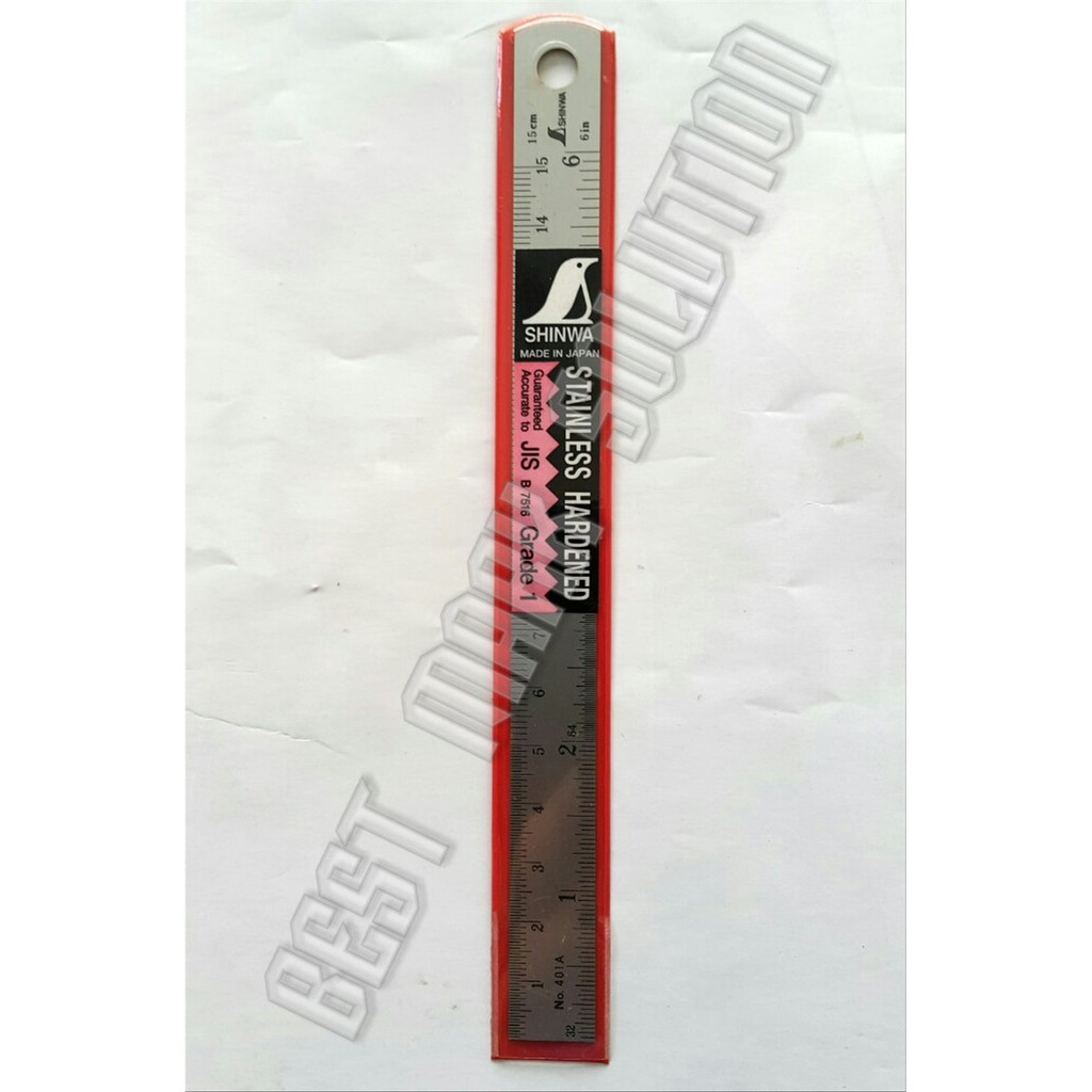 

Promo Penggaris Besi / Mistar / Ruler Shinwa 15 cm Jepang terbaik