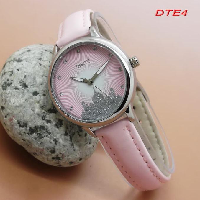 BIG SALE.. Disite 8594A Jam Tangan Wanita Kulit DTE4 