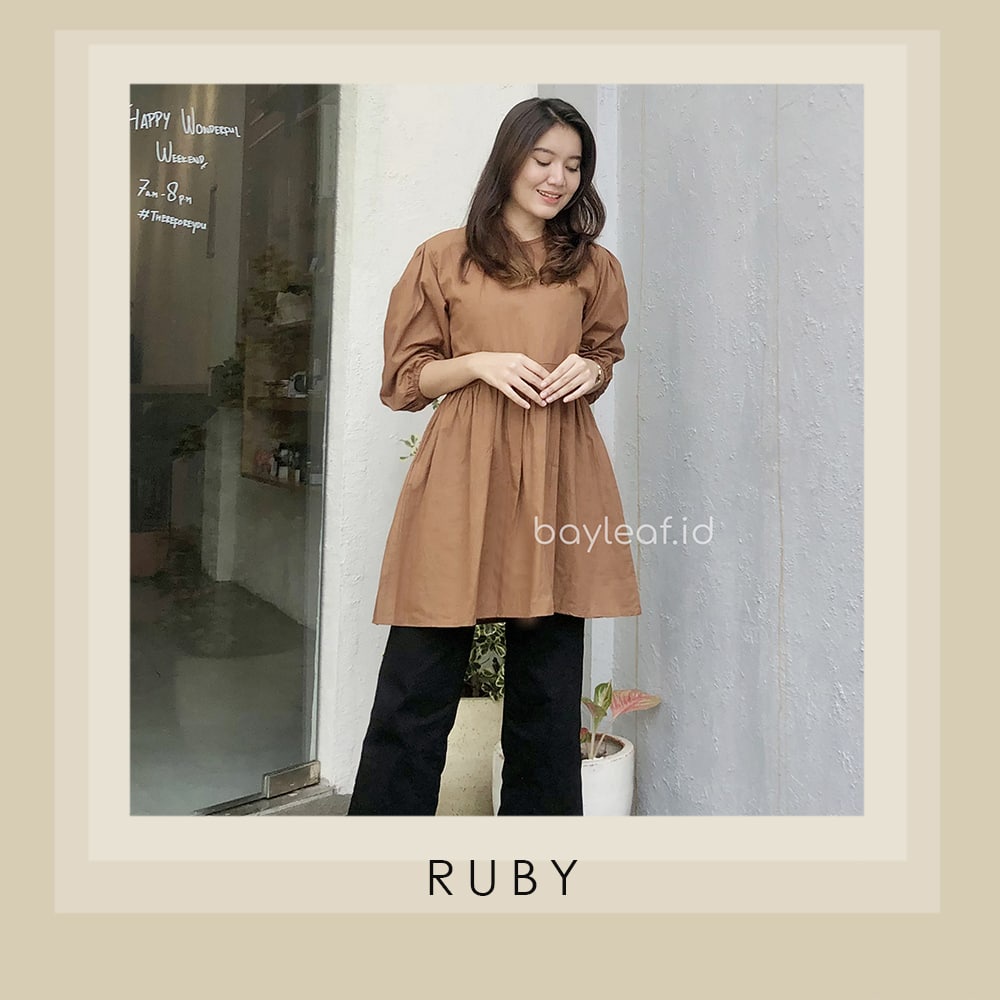 RUBY PREMIUM BLOUSE BY BAYLEAF.ID