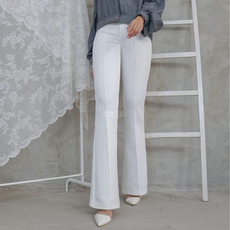 LONG PANT CUTBRAY PEGIE BLACK &amp; WHITE/CELANA CUTBRAY SCUBA