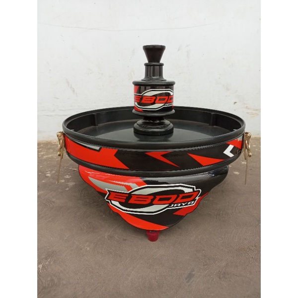 Tebok Lovebird PVC Motiv EBOD JAYA