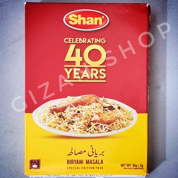 

Bumbu Nasi Briyani Impor Pakistan Asli dan Halal