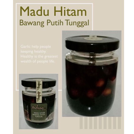 

Madu Hitam Bawang Putih Tunggal 250 grm