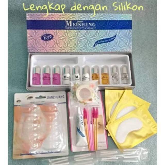 Paket Obat Keriting Bulumata/ Lash Lift Kit Meisheng Original