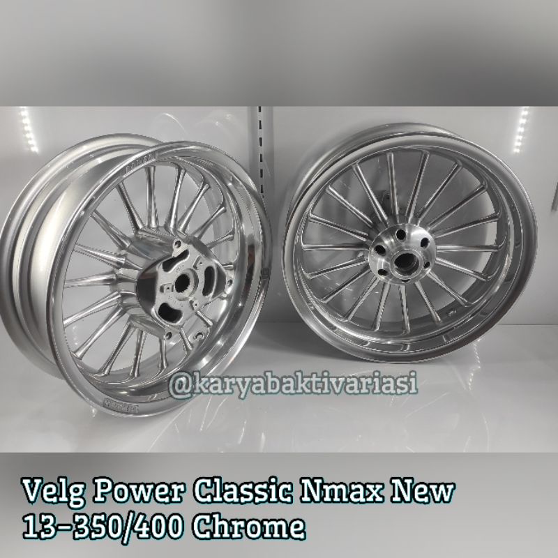 Velg Power Classic Nmax New 13-350/400 Crom