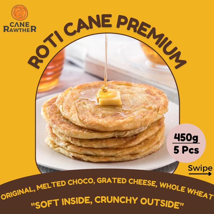 

Roti Maryam / Roti Cane / Roti Canai Frozen (5 Pcs) by Cane RawtheR TERLARIS TERPERCAYA ORIGINAL