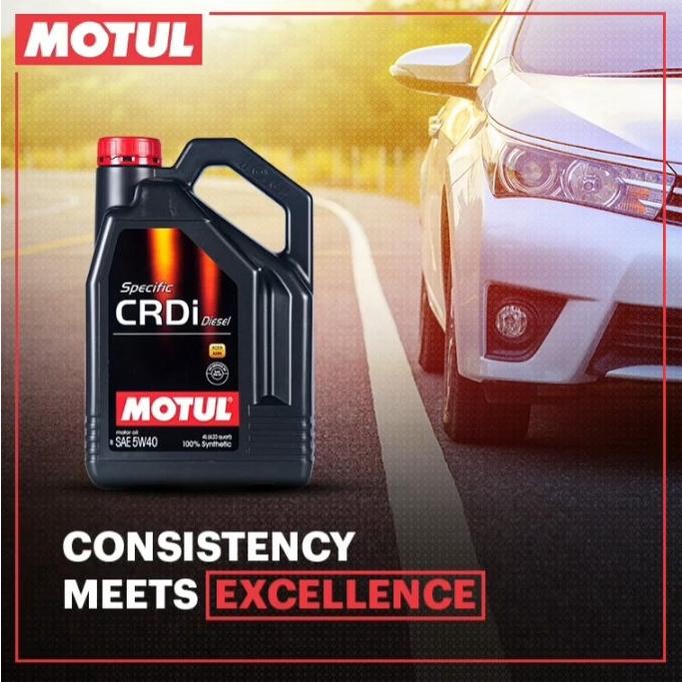 VIRAL  Oli Motul CRDI DIESEL 5w40 kemasan 4 liter