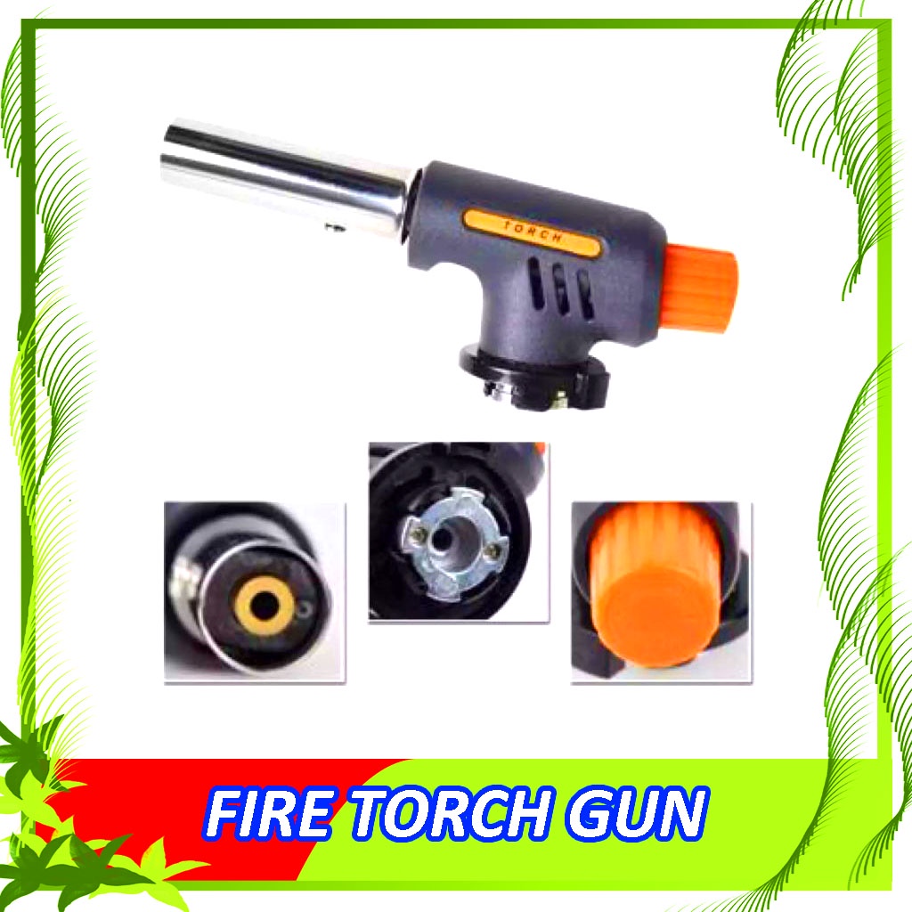 Fire Torch Gun Flame Gun / Portable Gas Torch / BBQ Blow Torch / Pematik Api Gas / Kepala Gas Portable