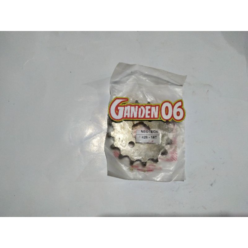 GEAR GIR DEPAN HONDA. GL PRO MAX NEOTECK NEOTEK MEGAPRO LAMA 16,17T