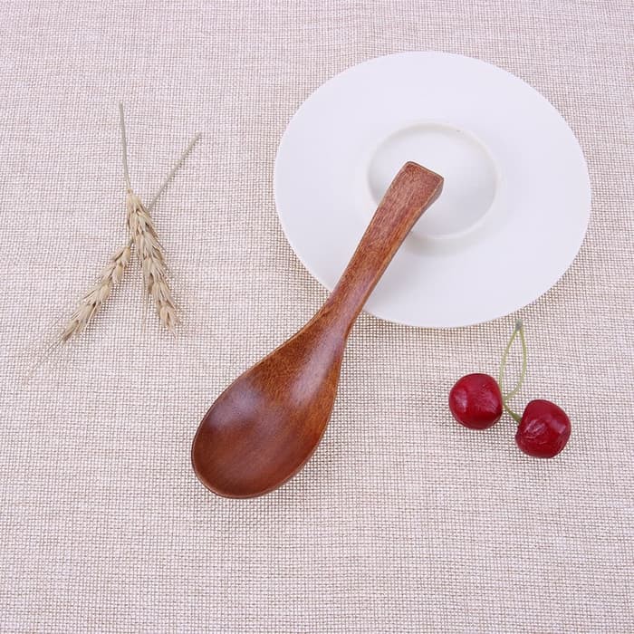 Healthy Wooden Soup Spoon - Japanese Style