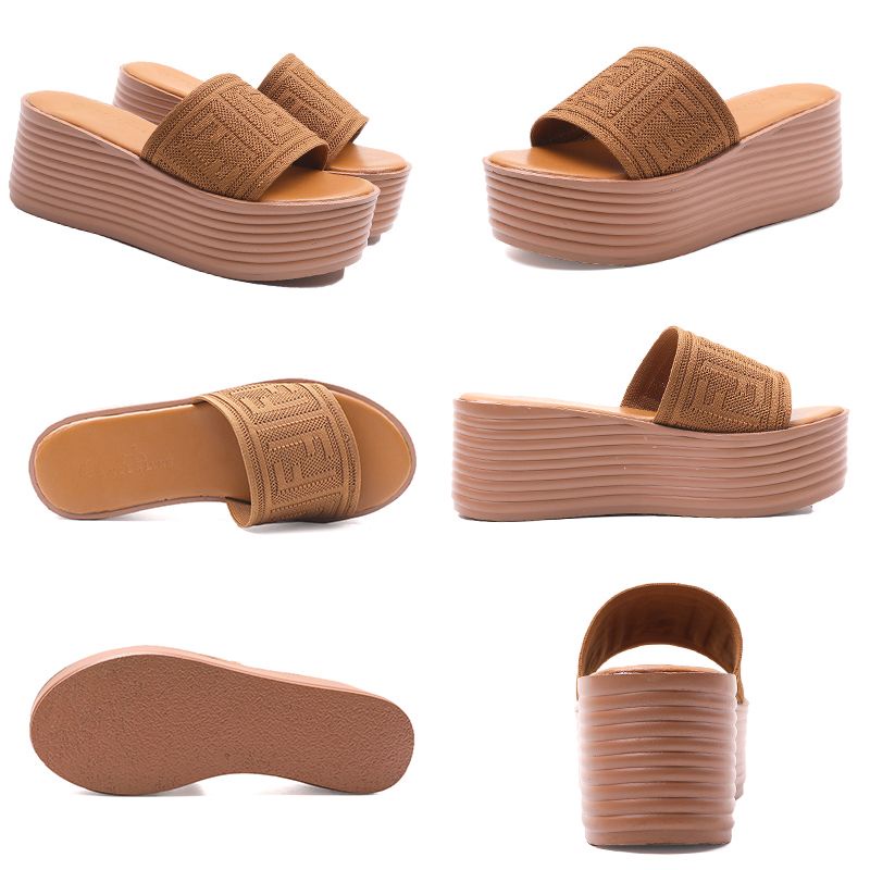 ANELA LYNE SANDAL SLOP WEDGES SADIYA ANE1015 ORIGINAL