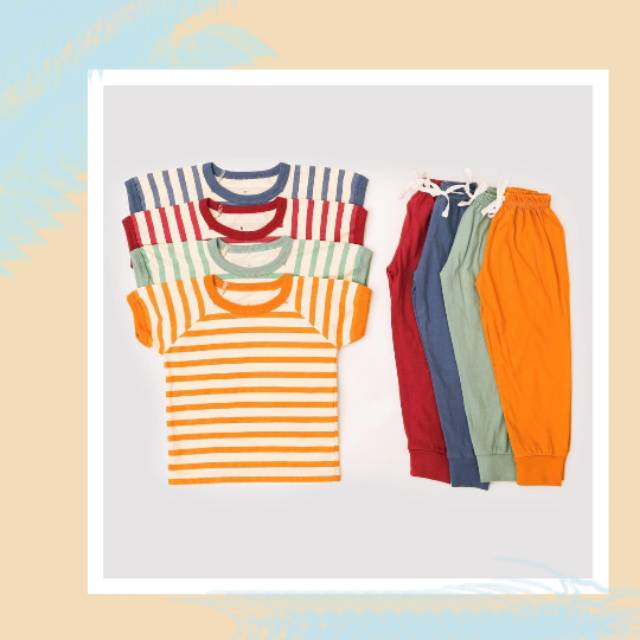 KAKO PAJAMAS TOMO WEAR BAJU ANAK BAJU TIDUR ANAK PIYAMA ANAK SETELAN ANAK