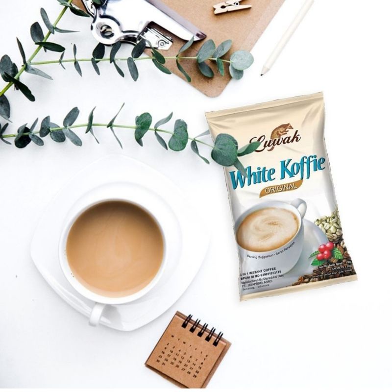 

Kopi Luwak White Koffie Original 10x20gr-Luwak White Koffie