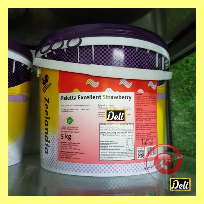 

Zeelandia Paletta Selai Strawberry / Stroberi Repack (250gr, 500gr)