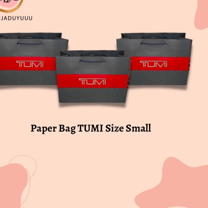 

Paper Bag Tumi Original Store Size Small !