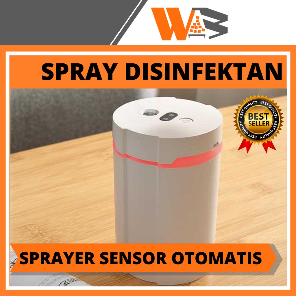 COD Semprotan Disinfektan Elektrik Hand Sanitizer Spray Alat Semprot Disinfektan Otomatis Sensor Infrared 280ml E29