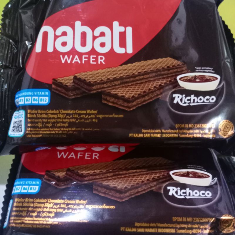 

Nabati Wafer cokelat