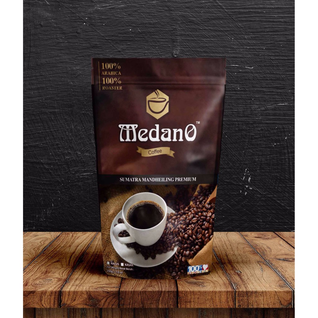 

Kopi MedanO Coffee Sumatra Mandheiling Premium