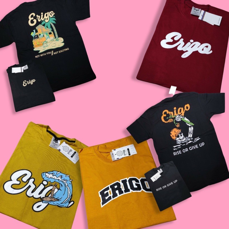 ERIGO TSHIRT / TSHIRT ERIGO / KAOS ERIGO