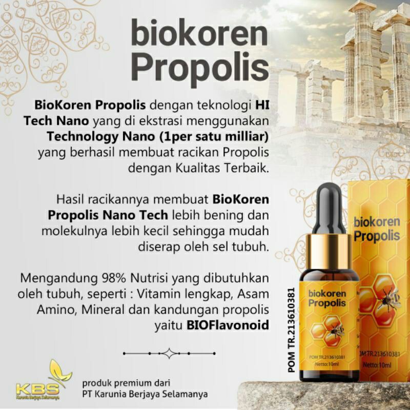 BOOSTER IMUN Bio Koren PROPOLIS