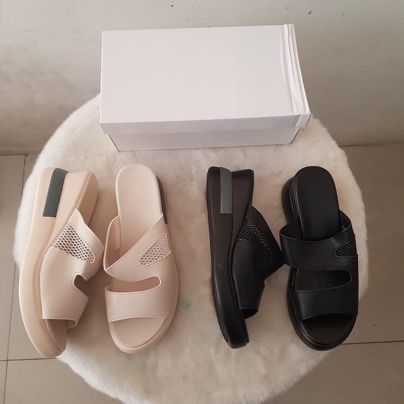 KZT-SW07 Sandal Wedges Wanita Sandal Import COD Termurah