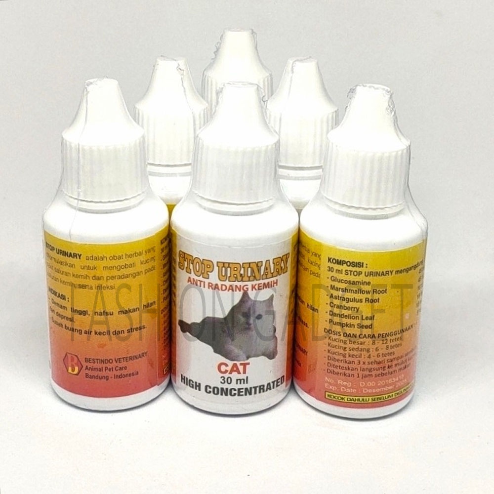 Stop Urinary Obat Kucing Susah Buang Air Kecil Kucing Infeksi Radang Kemih Kucing Infeksi Saluran Kemih