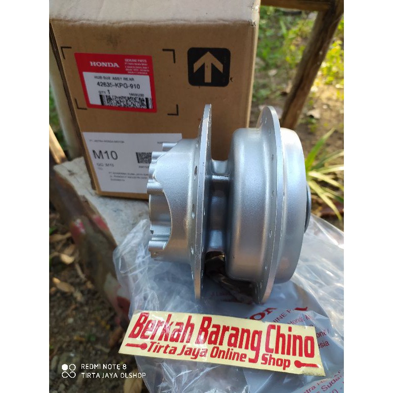 Tromol belakang supra 125 DD double disk