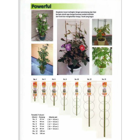 Penyangga Tanaman Powerful Penyanga Bunga Penyangga tanaman Buah tanaman hidroponik