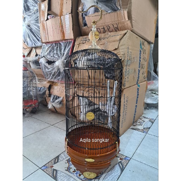 Kandang Sangkar Lovebird BNR PVC Natural