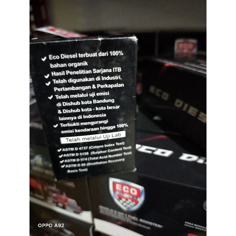 ECO RACING DIESEL / DISEL SOLAR PEMGEMAT BBM 1 BOX ISI 10 SAXHET