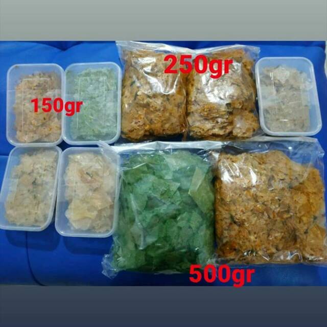 

kripik kaca 150-1000gr