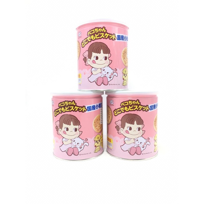 Fujiya Peko Biscuit In Can 100g 3pc / biskuit jepang / cemilan impor