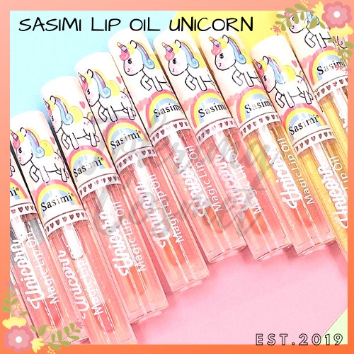 Sasimi Lip oil Bening unicorn [3pc]